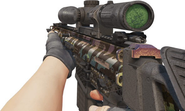 Preview image 3 of SCAR-20 | Käfig (Kampfspuren)