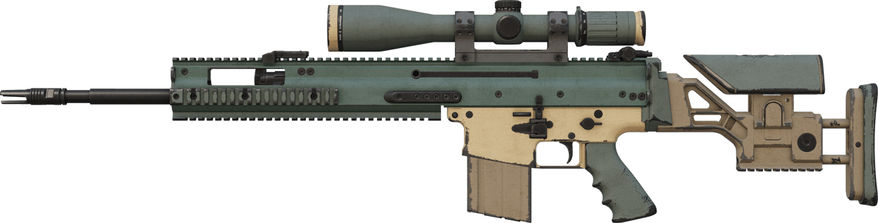 Preview image 1 of SCAR-20 | Fournisseur (Marquée par les combats)
