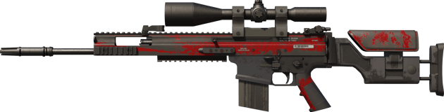 SCAR-20 | Purpurnes Netz (Kampfspuren)