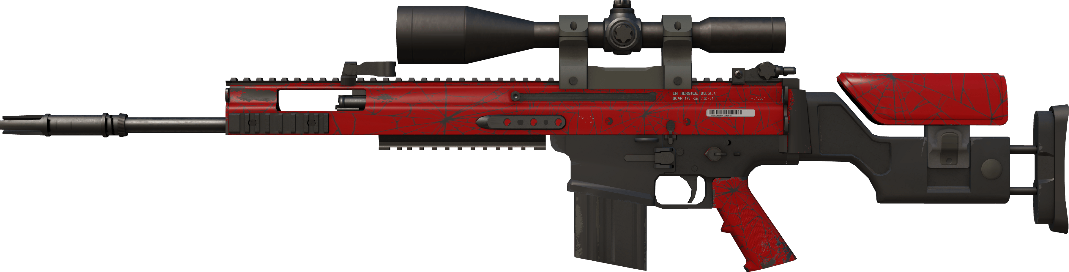 SCAR-20 | Crimson Web (Factory New)
