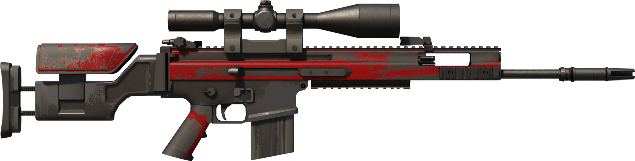 Preview image 2 of SCAR-20 | Kızıl Ağ (Eskimiş)