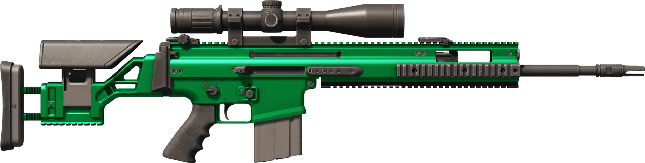 Preview image 2 of SCAR-20 | Emerald (ใหม่จากโรงงาน)