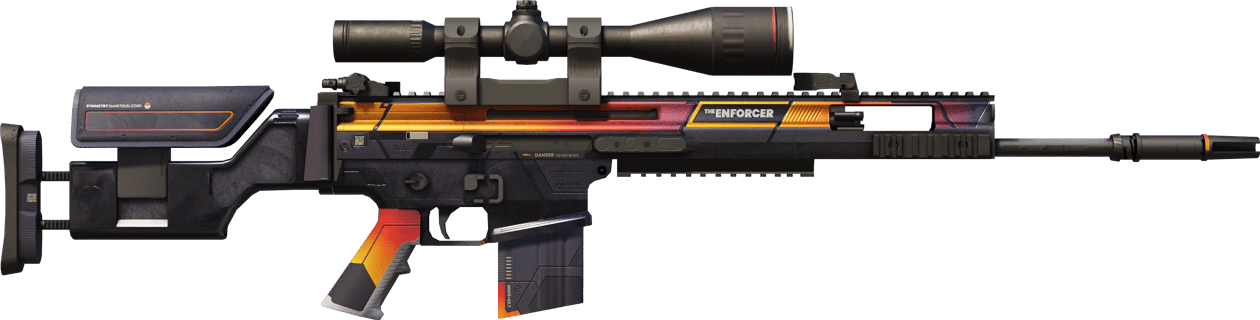 Preview image 2 of SCAR-20 | Enforcer (Com Muito Uso)