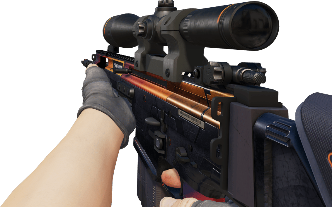 Preview image 3 of SCAR-20 | Enforcer (Com Muito Uso)