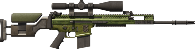 Preview image 2 of SCAR-20 | Grüner Soldat (Kampfspuren)