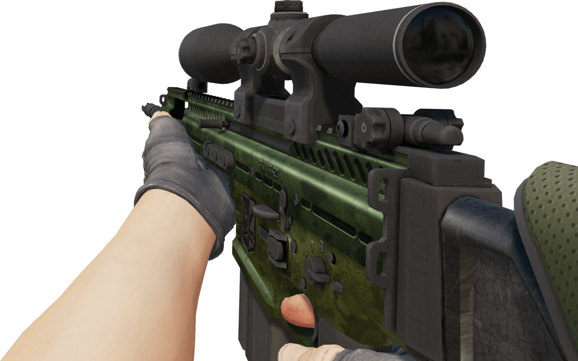Preview image 3 of SCAR-20 | Green Marine (かなり摩耗)