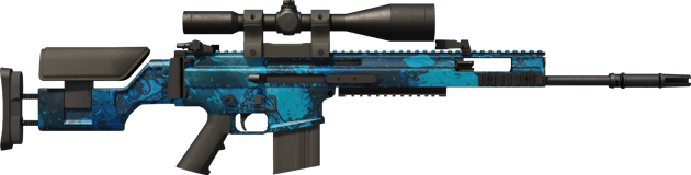 Preview image 2 of SCAR-20 | 蓝洞 (战痕累累)