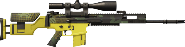 Preview image 2 of SCAR-20 | Jungle Slipstream (Factory New)