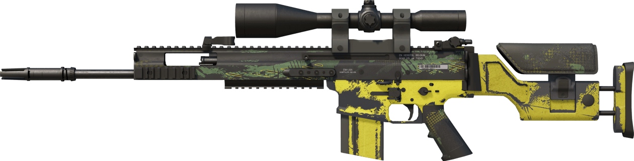 Preview image 1 of SCAR-20 | Jungle Slipstream (かなり摩耗)