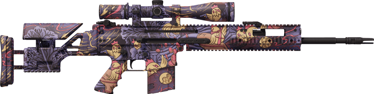 Preview image 2 of SCAR-20 | Poltergeist (Minimale Gebrauchsspuren)