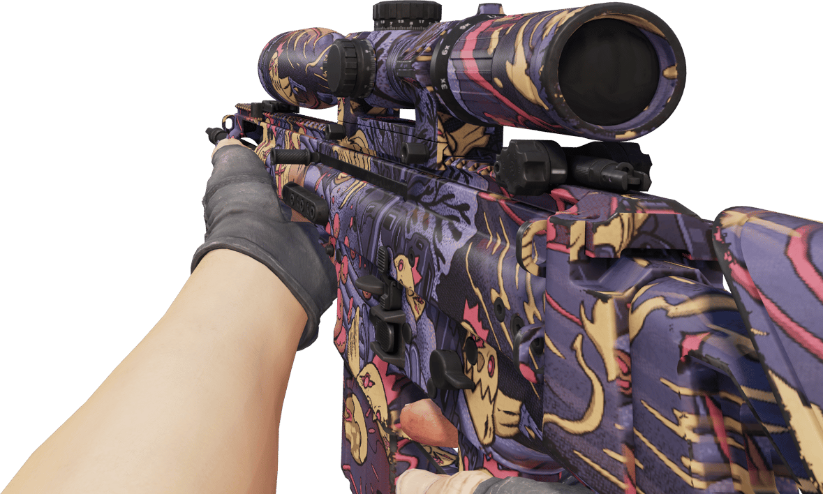 Preview image 3 of SCAR-20 | Poltergeist (Minimale Gebrauchsspuren)