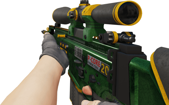 Preview image 3 of SCAR-20 | Powercore (戦いで傷ついた)