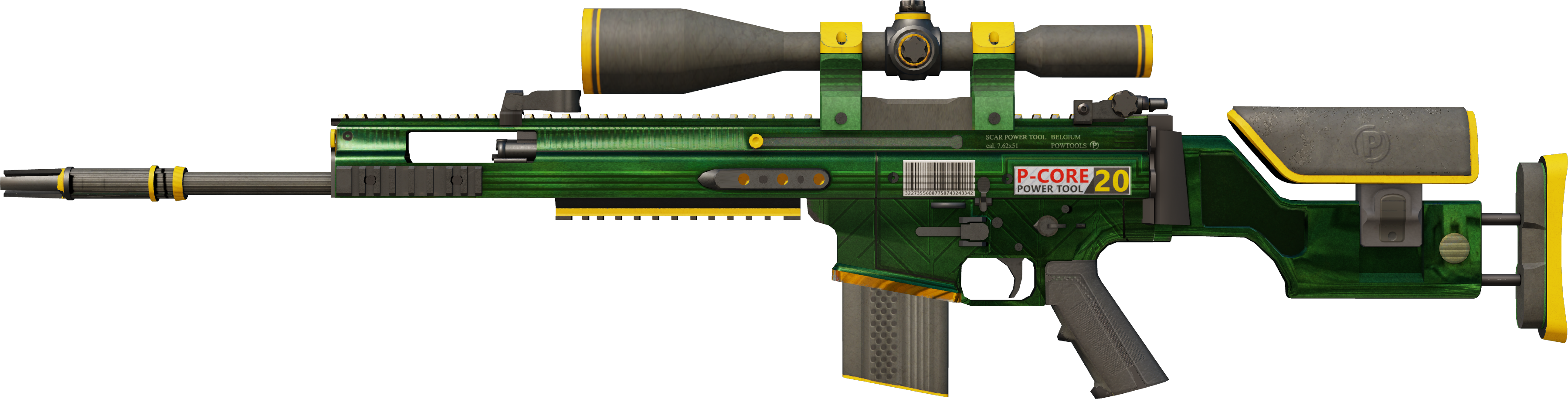 SCAR-20 | Powercore (Well-Worn)