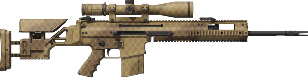Preview image 2 of SCAR-20 | Sandnetz (Minimale Gebrauchsspuren)