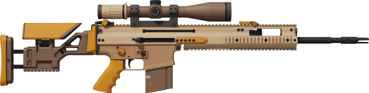 Preview image 2 of SCAR-20 | Short Ochre (FN - Mới cứng)