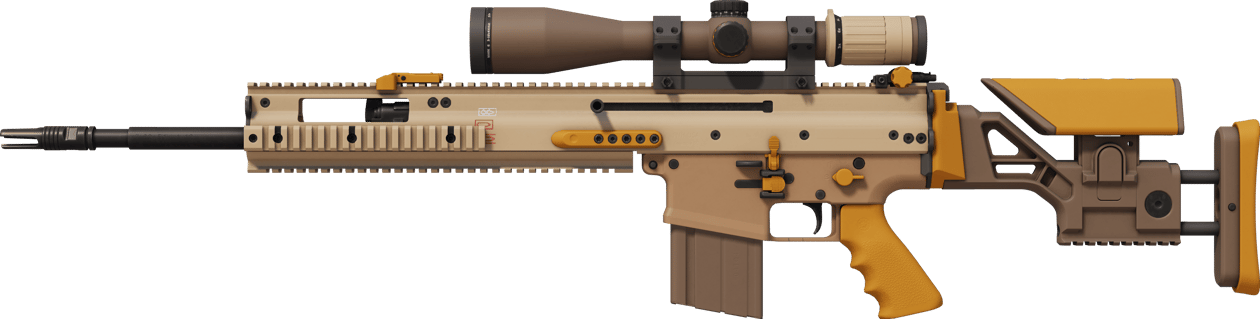 Preview image 1 of SCAR-20 | Short Ochre (FN - Mới cứng)