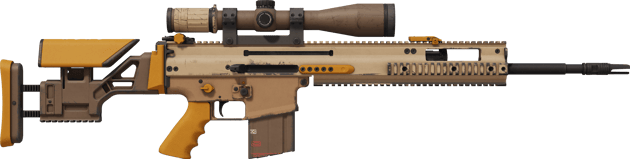 Preview image 2 of SCAR-20 | 赭石短调 (久经沙场)