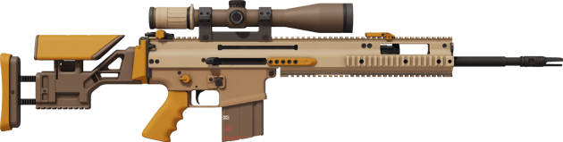 Preview image 2 of SCAR-20 | 黃赭短式 (輕微磨損)