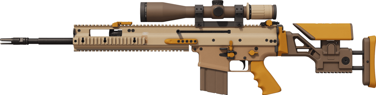 Preview image 1 of SCAR-20 | Short Ochre (มีรอยถลอกเล็กน้อย)