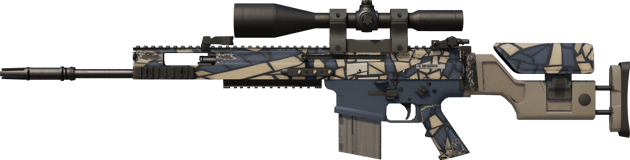 SCAR-20 | Kivimosaiikki (Suoraan tehtaalta)
