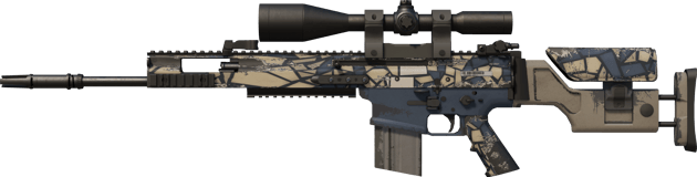 SCAR-20 | 돌 모자이크 (현장에서 쓰인)