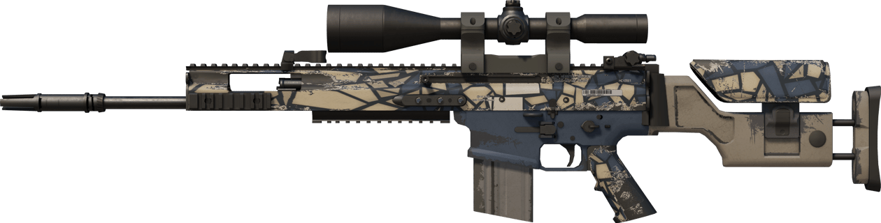 Preview image 1 of SCAR-20 | 돌 모자이크 (현장에서 쓰인)