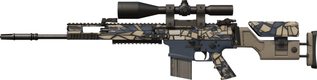 SCAR-20 | Kivimosaiikki (Vähän käytetty)
