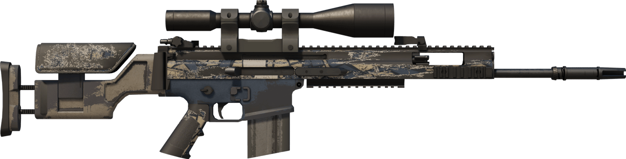 Preview image 2 of SCAR-20 | Stone Mosaico (WW - Khá mòn)