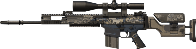 SCAR-20 | Stone Mosaico (Well-Worn)