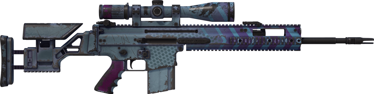 Preview image 2 of SCAR-20 | Wild Berry (WW - Khá mòn)