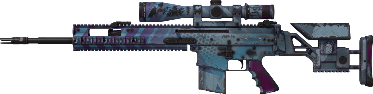 Preview image 1 of SCAR-20 | Wild Berry (WW - Khá mòn)
