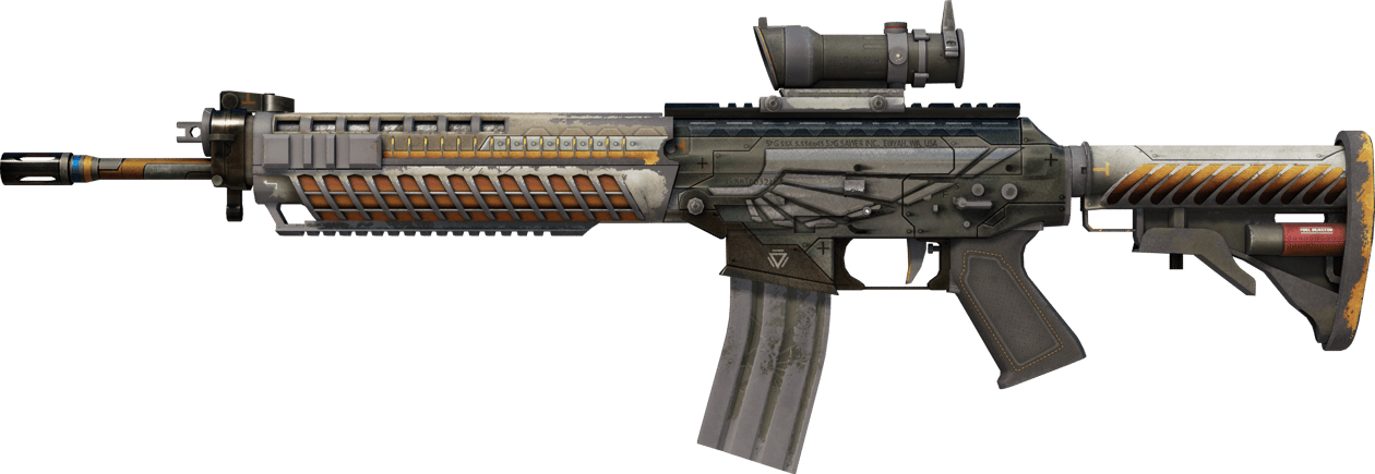 Preview image 1 of SG 553 | Aerial (戦いで傷ついた)