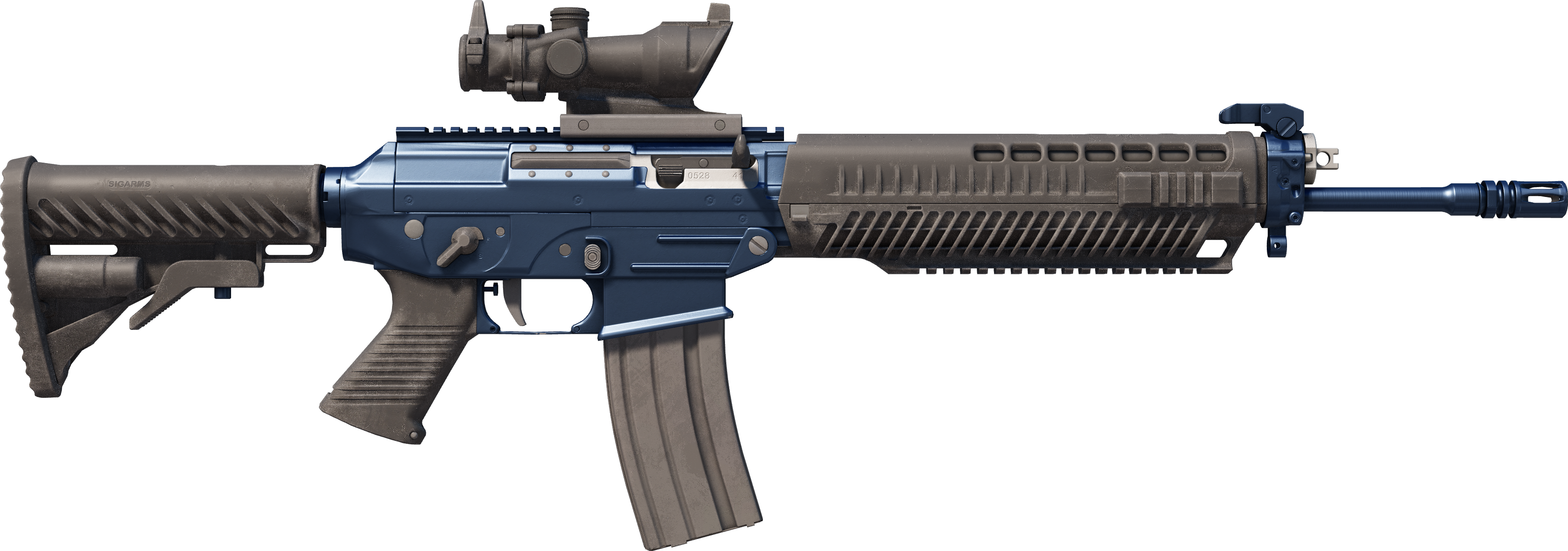 SG 553 | Anodized Navy - Skins Wiki