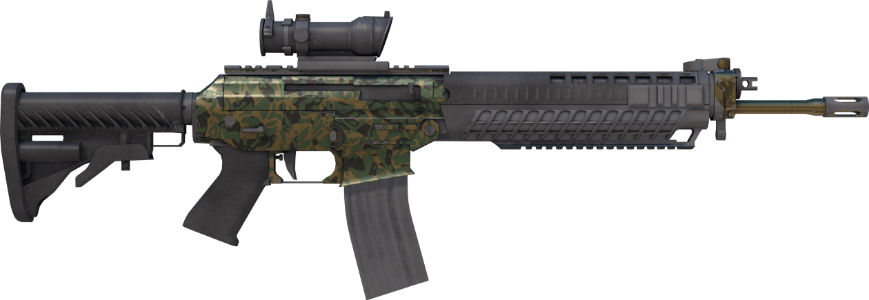 Preview image 2 of SG 553 | Army Sheen (Field-Tested)