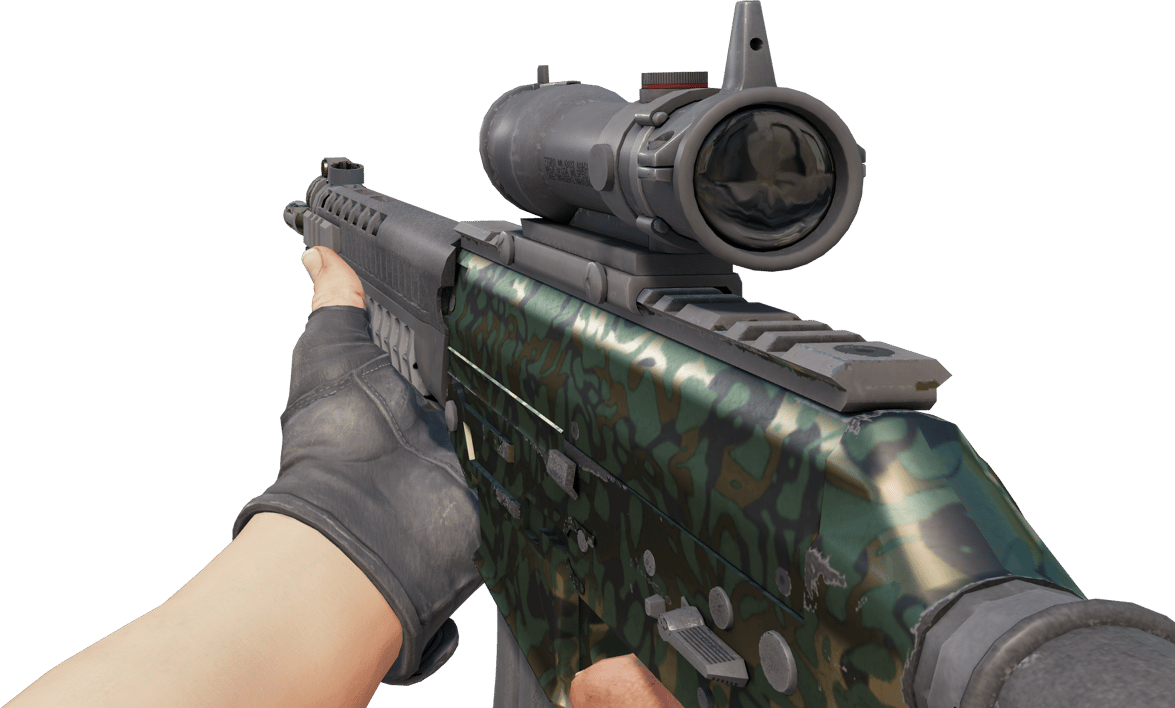 Preview image 3 of SG 553 | Army Sheen (Field-Tested)