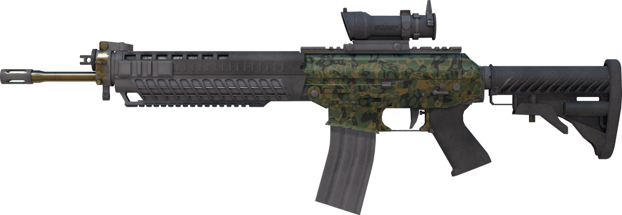Preview image 1 of SG 553 | Army Sheen (Field-Tested)