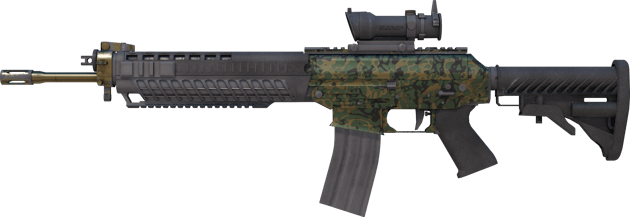 SG 553 | 军队之辉 (略有磨损)