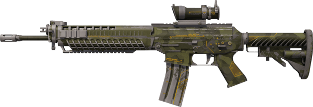 SG 553 | Atlas (Marquée par les combats)