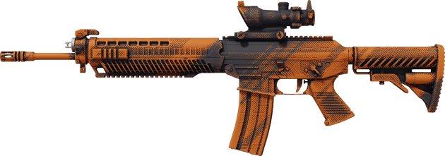 SG 553 | 篮纹半调 (略有磨损)