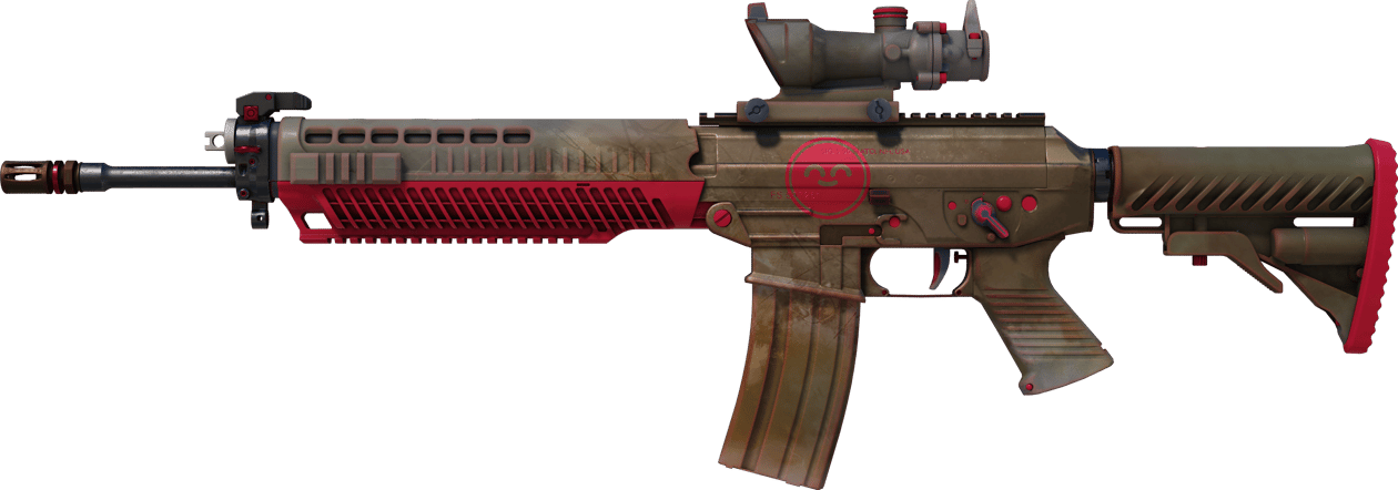 Preview image 1 of SG 553 | Berry Gel Coat (Factory New)