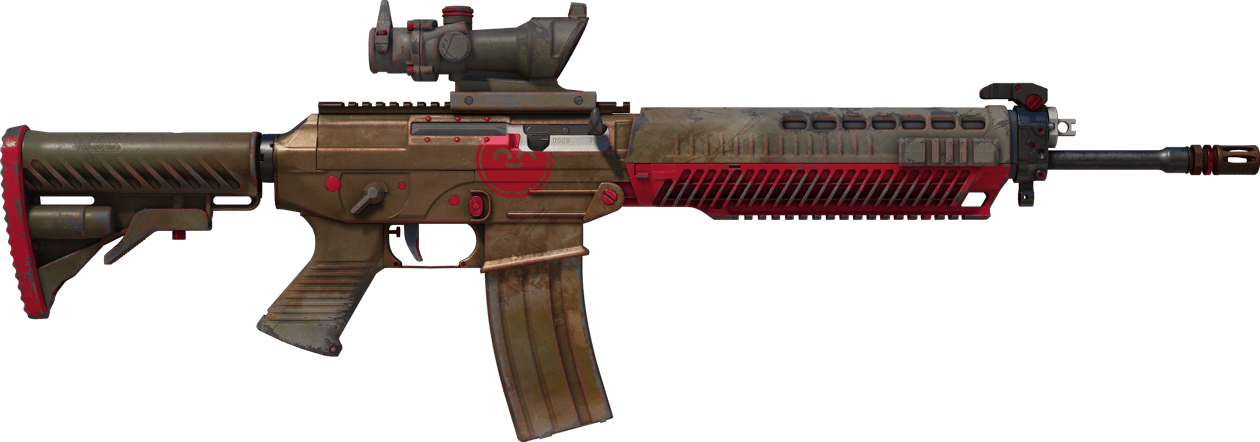 Preview image 2 of SG 553 | Jagodowa warstwa żelowa (po testach bojowych)