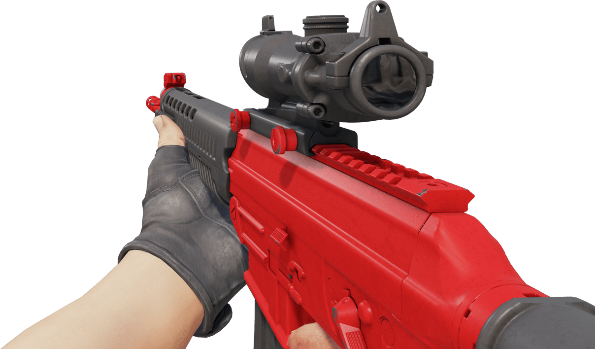 Preview image 3 of SG 553 | Candy Apple (Testado no Terreno)