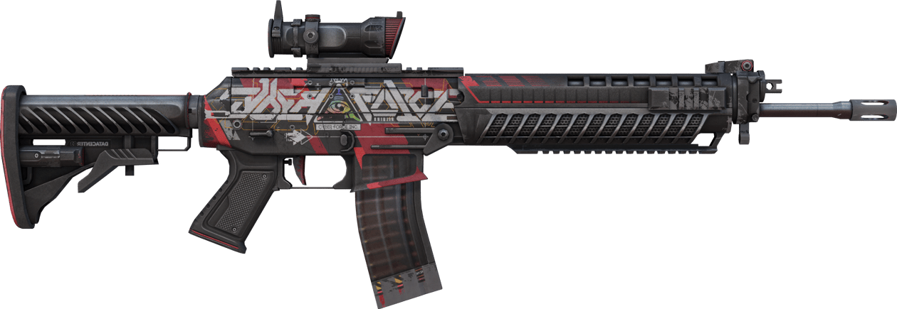 Preview image 2 of SG 553 | Cyberforce (Battle-Scarred)