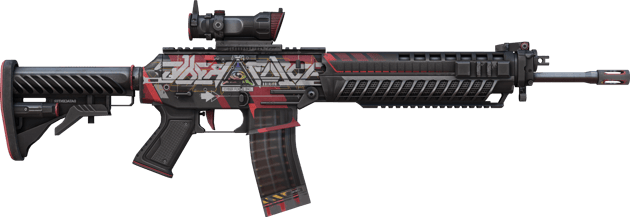 Preview image 2 of SG 553 | Cyberforce (Field-Tested)