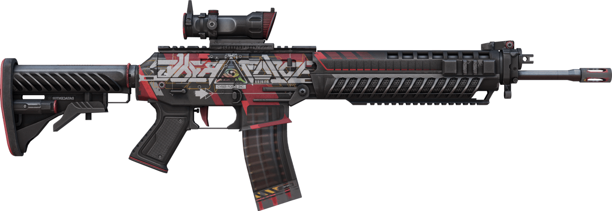 Preview image 2 of SG 553 | Cyberforce (Field-Tested)