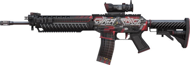 SG 553 | Cyberforce (Field-Tested)