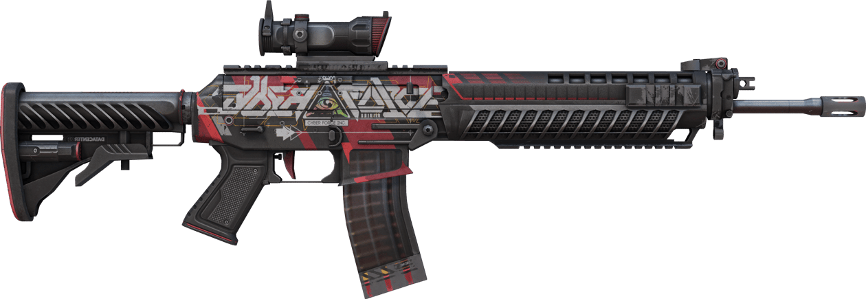 Preview image 2 of SG 553 | Cyberforce (Well-Worn)