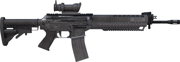 Preview image 2 of SG 553 | Acero de damasco (Casi nuevo)