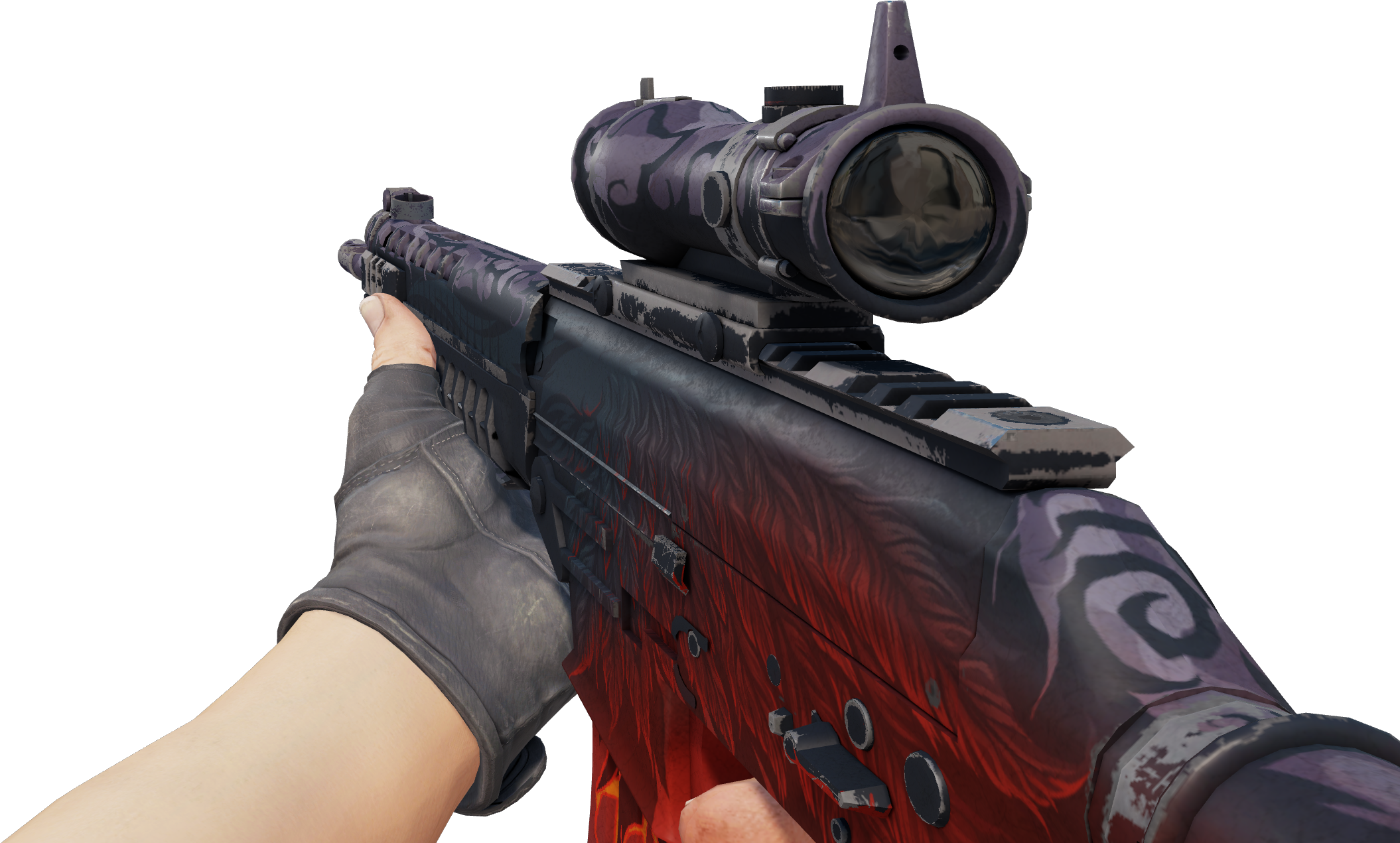 Preview image 4 of SG 553 | Mrocznoskrzydły (po ciężkich walkach)