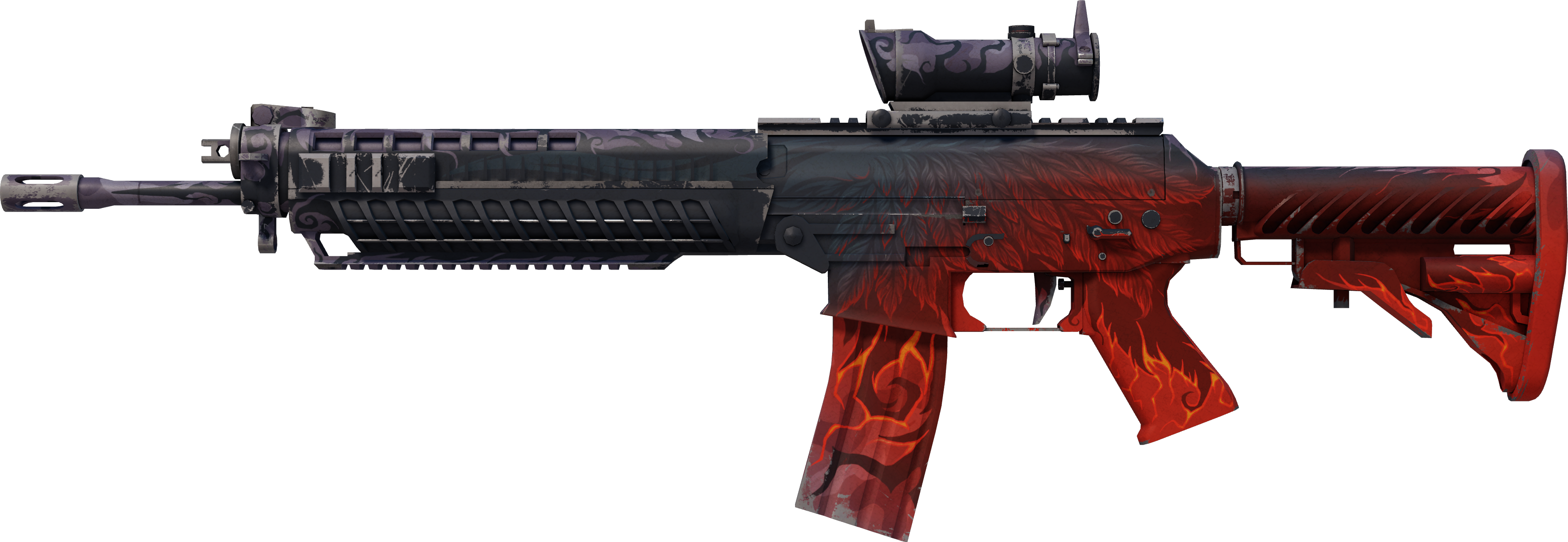 Preview image 1 of SG 553 | Mrocznoskrzydły (po ciężkich walkach)